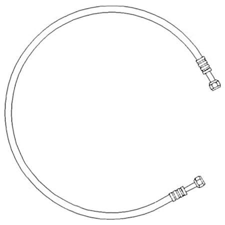 Aftermarket Compressor  Conditioner Line Fits CaseIH Tractor Models 886 Plus 118327C1